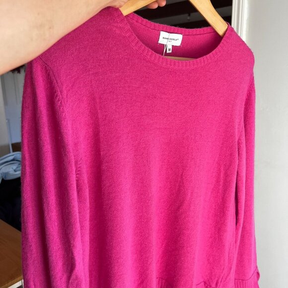 Bianco & Blu Italy Women's Merino Wool Cashmere Blend Sweater MEDIUM in Geraneo - Picture 8 of 8